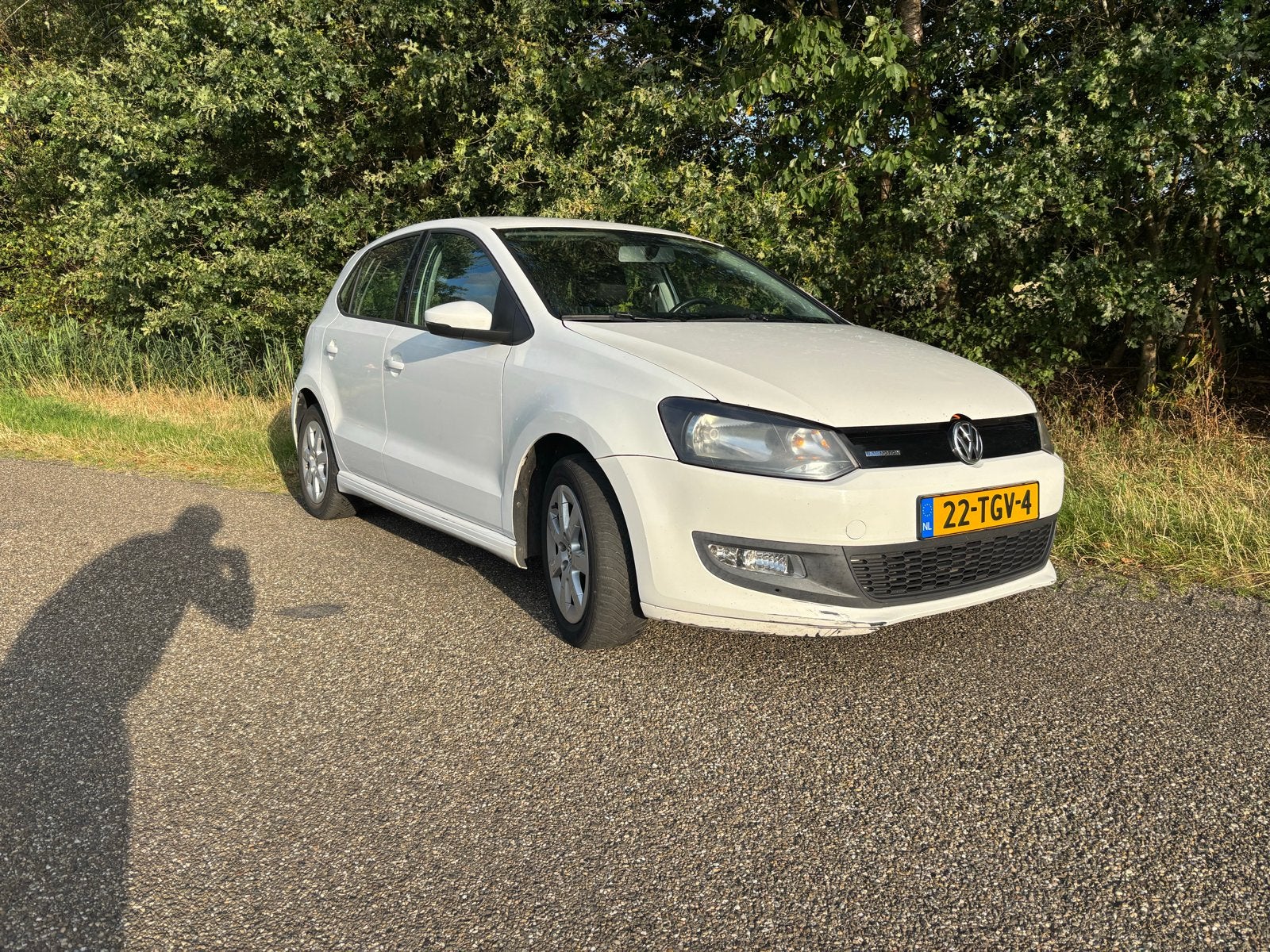 Volkswagen Polo 1.2 TDI 55KW BM 2012 Wit, Auto's, Voorwielaandrijving, 74 pk, 1199 cc, 96 €/maand