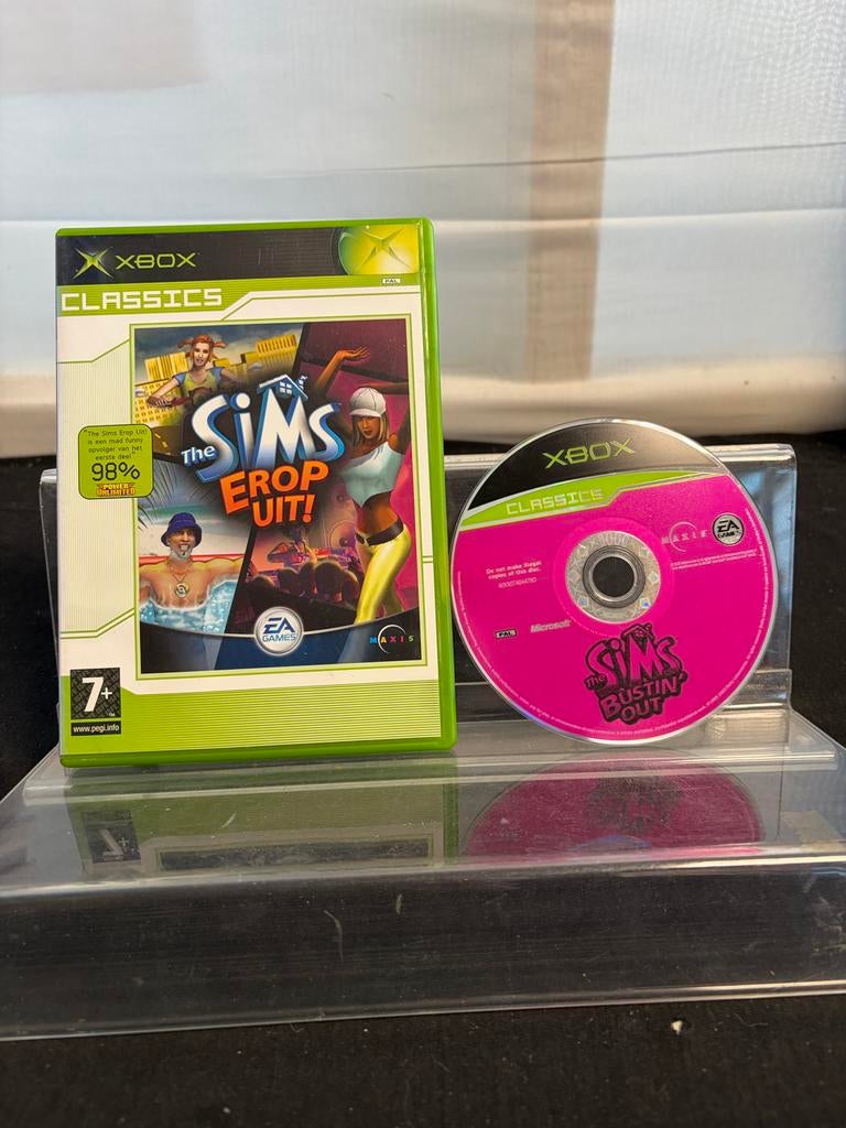 The Sims Er Op Uit! Xbox Original, Spelcomputers en Games, Games | Xbox Original, Gebruikt, Xbox, 1 speler, The