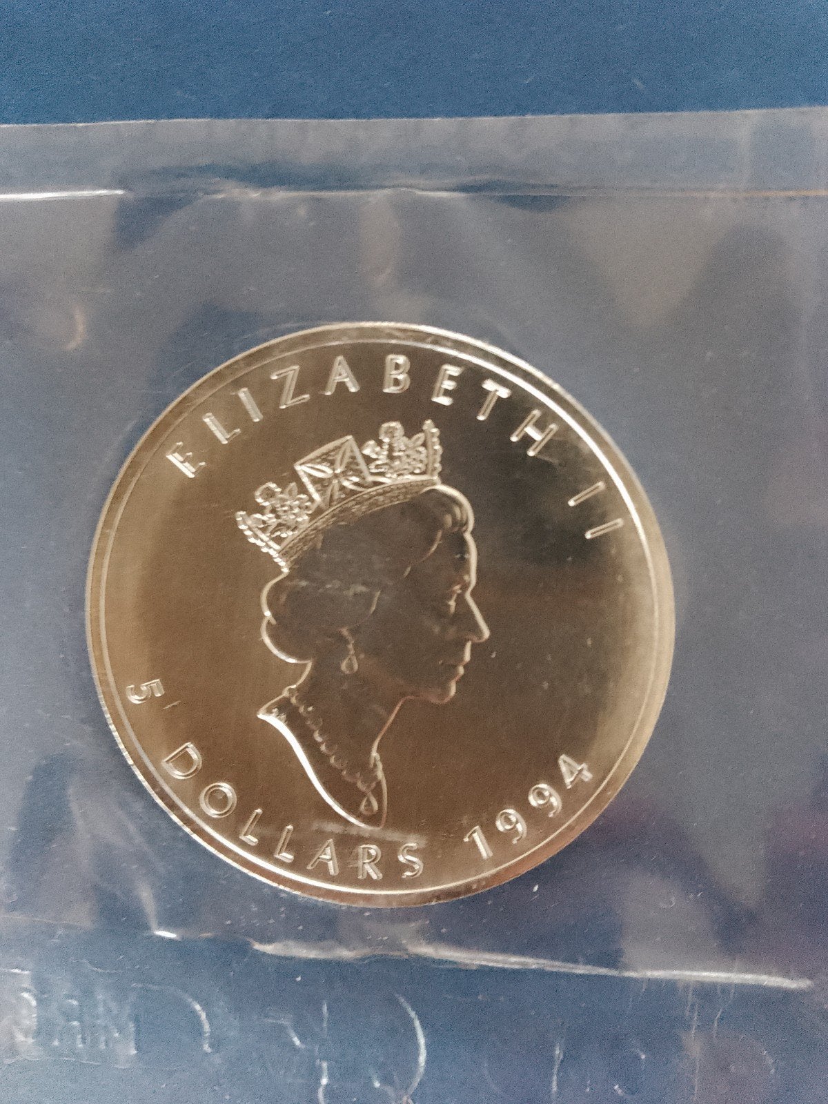 Maple Leaf 1994 1 oz zilver, Ophalen of Verzenden, Zilver