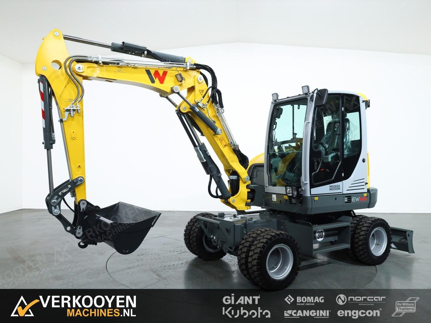 2026 Wacker Neuson EW65 ADV1290, Zakelijke goederen, Machines en Bouw | Kranen en Graafmachines, Graafmachine