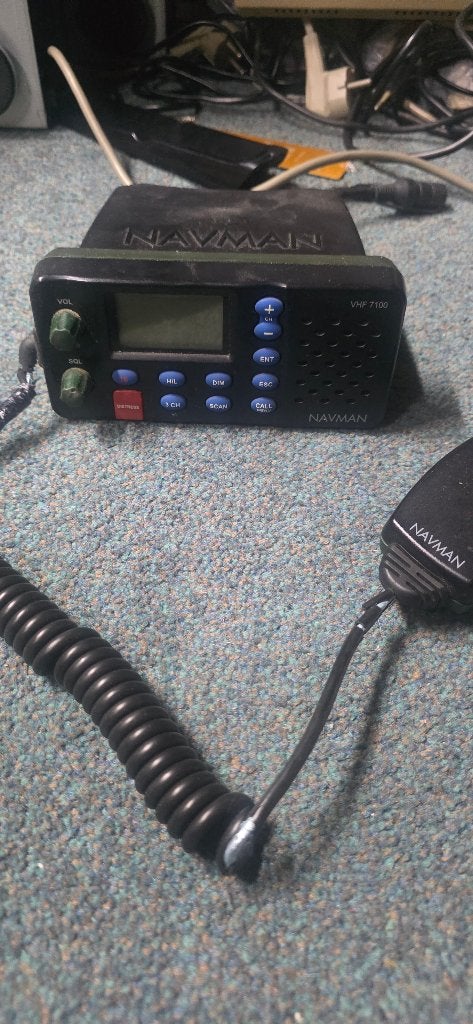 Navman vhf7100 marifoon, Ophalen of Verzenden, Gebruikt, Zender en Ontvanger