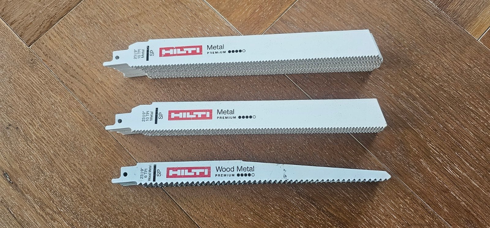 Hilti Reciprozaagjes: 45x Metaal, 16x Hout/Combi, Ophalen of Verzenden, Nieuw, Reciprozaag, Hilti