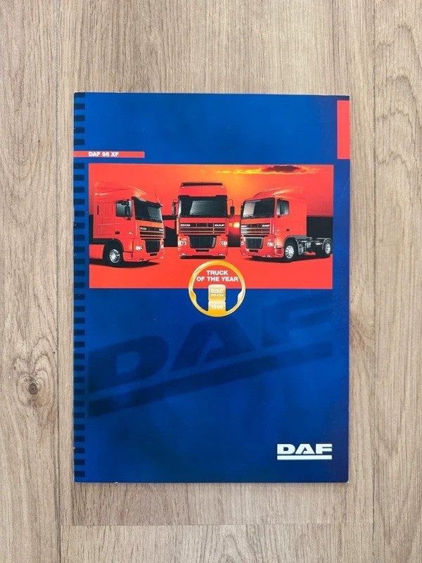 Brochure DAF 95 XF - 2000, Ophalen of Verzenden, Zo goed als nieuw, Overige merken