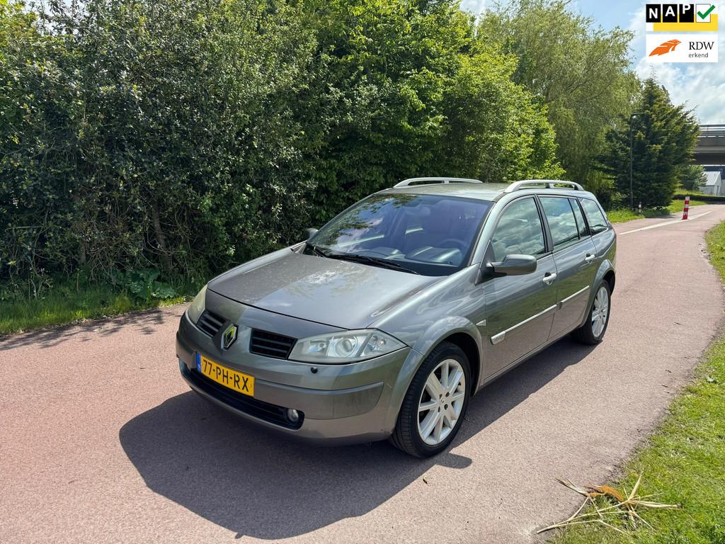 Renault Mégane Grand Tour 2.0-16V Dynamique Comfort |Autom., 135 pk, 4 cilinders, Origineel Nederlands, 650 kg