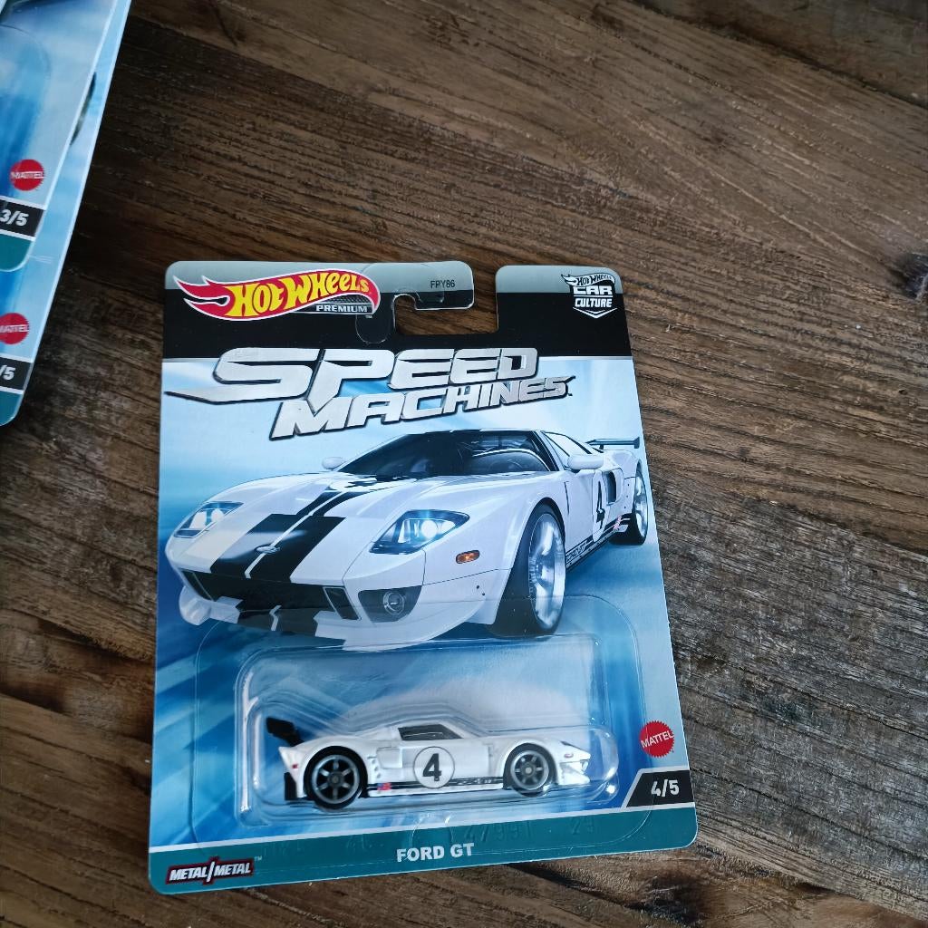 Hot Wheels Speed Machines Ford GT car culture, Ophalen of Verzenden, Nieuw, Auto
