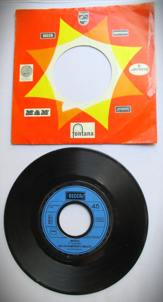 Humphries Singers~Mexico~Jennifer Adam~1972~6100907, Gebruikt, Pop, 7 inch, Ophalen of Verzenden