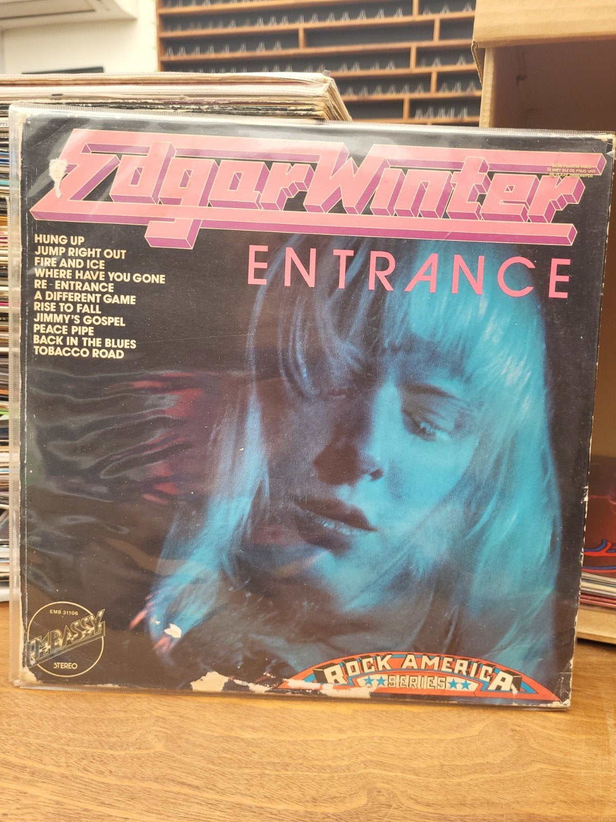 Edgar Winter- Entrance (4), Ophalen of Verzenden, Gebruikt, 12 inch, Poprock