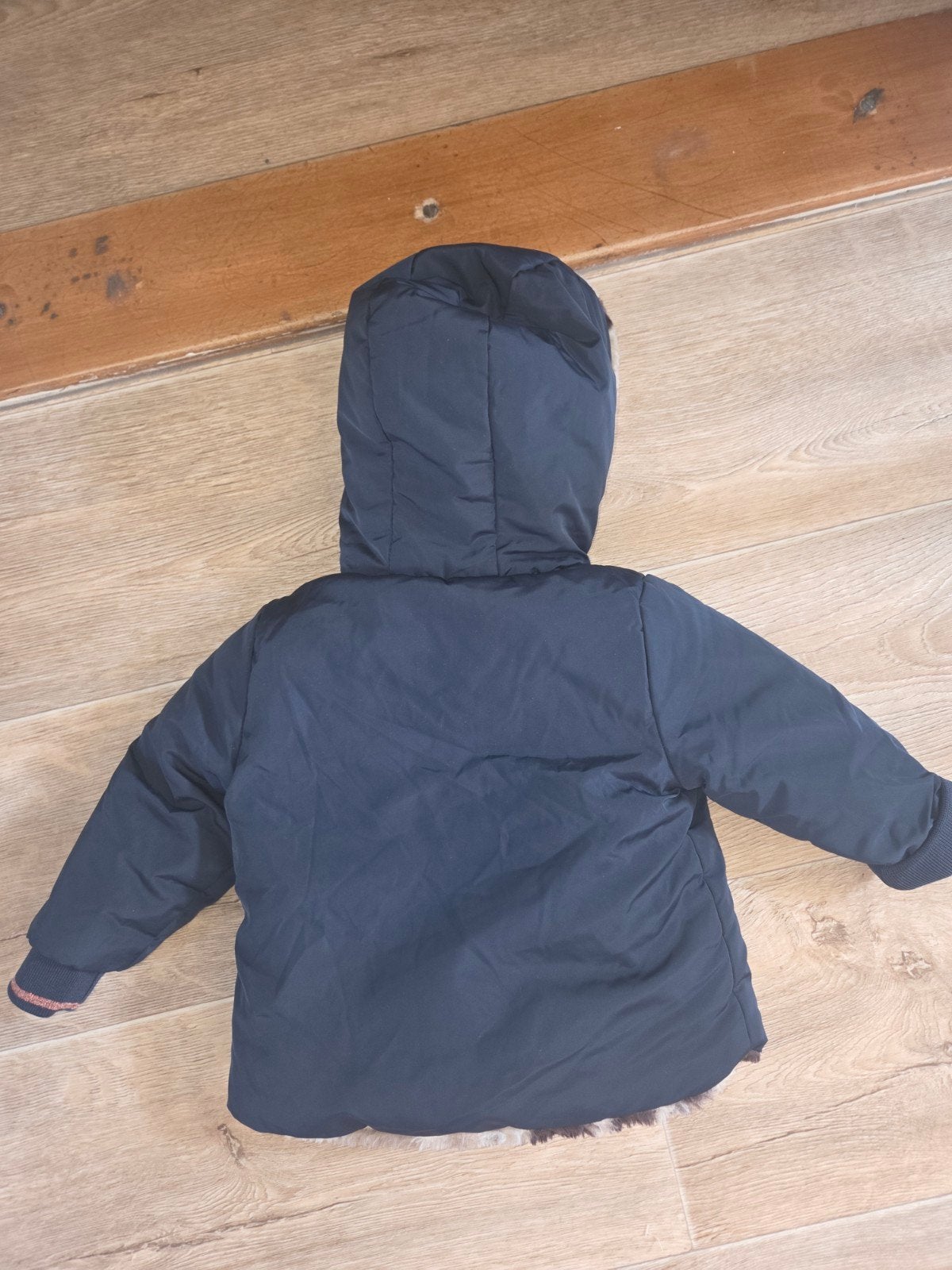 Noppies babyjasje met teddy voering maat 68, Ophalen of Verzenden, Zo goed als nieuw, Noppies, Jongetje of Meisje