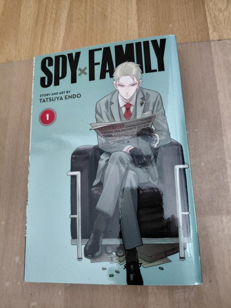 Spy x Family Manga Deel 1 - Tatsuya Endo, Boeken, Ophalen of Verzenden