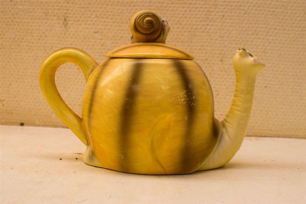 Siaki Dolomite porseleinen Theepot 48611, Gebruikt, Ophalen of Verzenden, Bord(en), Wedgwood