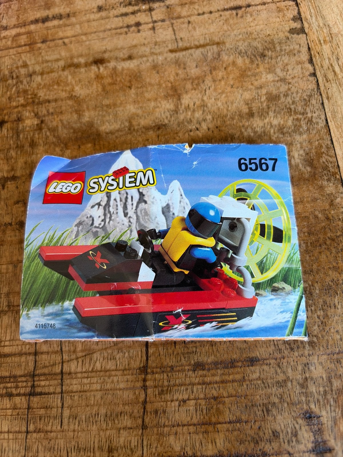 Lego System 6567 Instructieboekje - Propeller Power, Gebruikt, Overige thema's, Verzenden, Lego