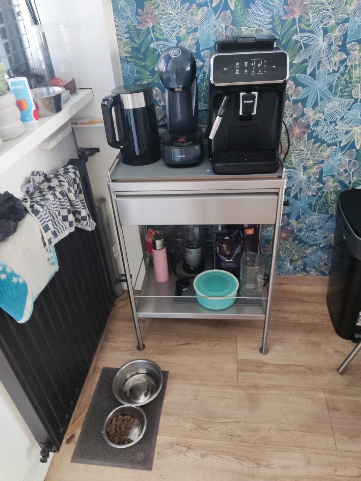 Keukentrolley in prima staat, Huis en Inrichting, Ophalen, 50 tot 100 cm, Zo goed als nieuw, Minder dan 100 cm