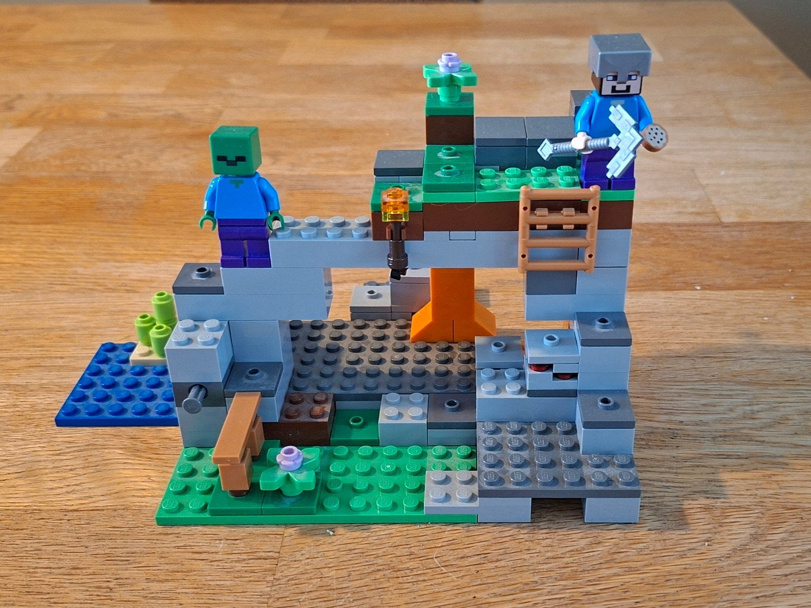 Lego Minecraft set 21141, Gebruikt, Minecraft, Lego, Ophalen of Verzenden