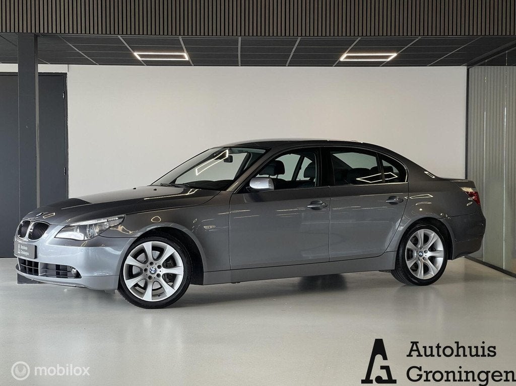 BMW 530i High Executive Automaat | BTW-auto | Youngtimer | L, Auto's, BMW, Automaat, Achterwielaandrijving, Gebruikt, Zwart