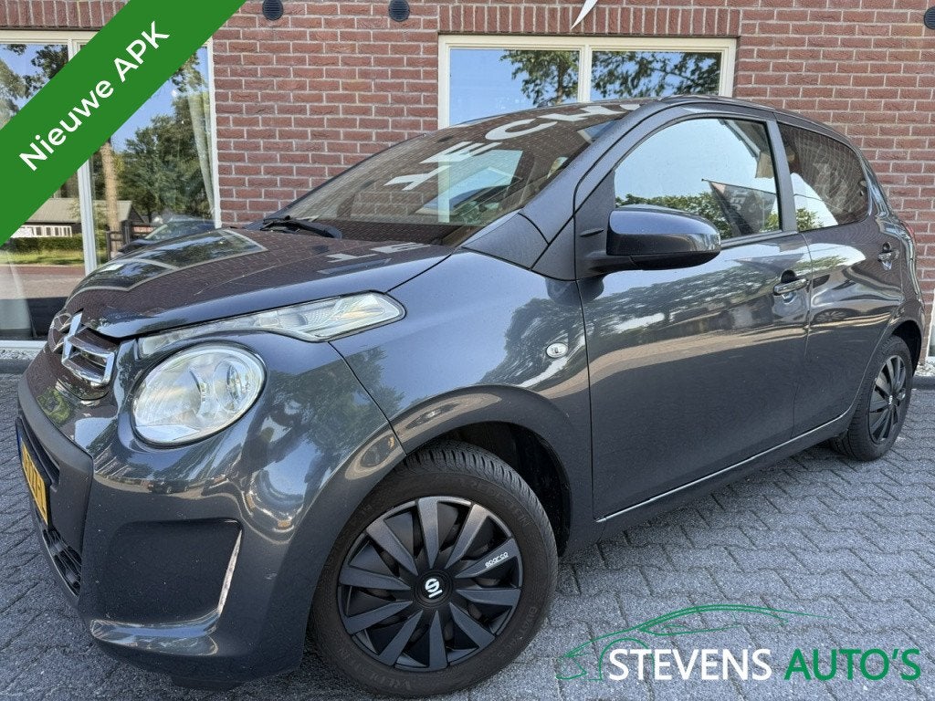 Citroën C1 1.0 VTi Feel AIRCO / CRUISE / BLUETOOTH / ELEK.R, Auto's, Stof, Gebruikt, 4 stoelen, C1