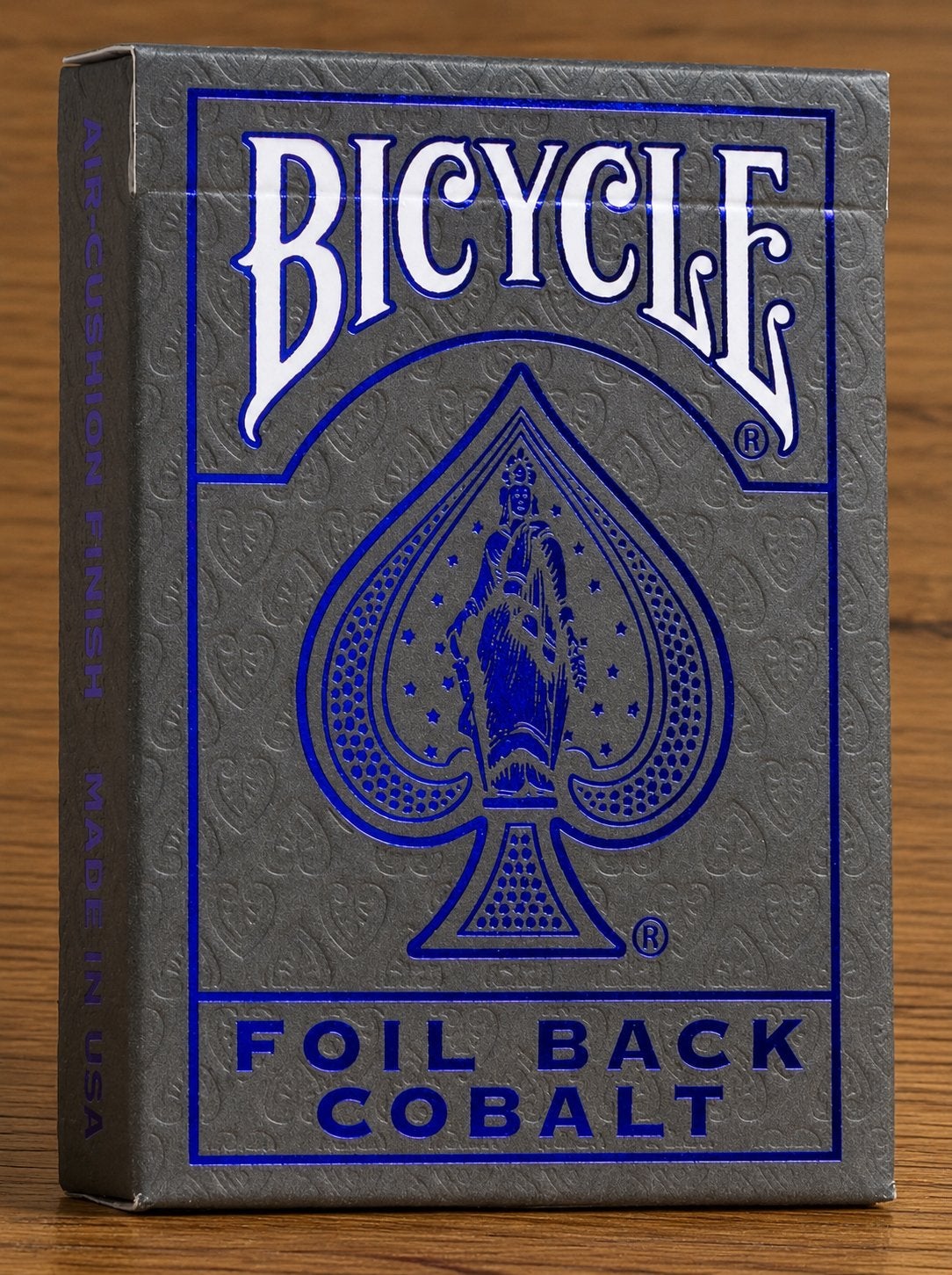 Speelkaarten Bicycle Foil Back Cobalt speelkaarten – USA, Verzamelen, Verzenden, Zo goed als nieuw, Speelkaart(en)