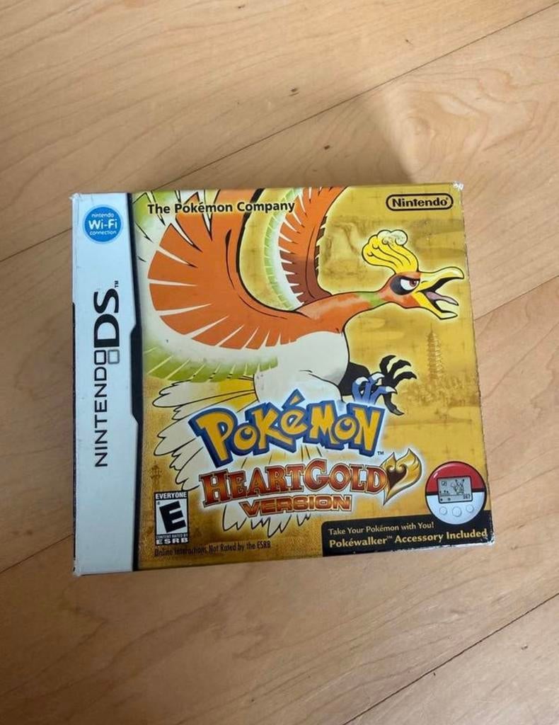 Pokémon HeartGold (USA) met Pokéwalker, Spelcomputers en Games, Games | Nintendo DS, 1 speler, Ophalen of Verzenden, Zo goed als nieuw