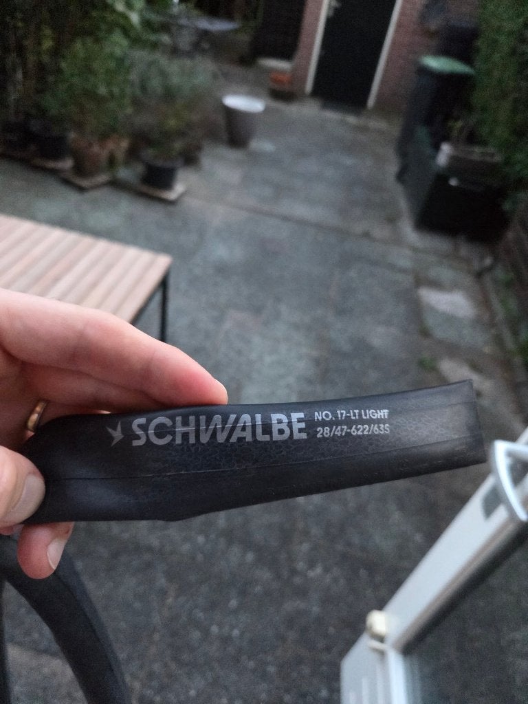 Schwalbe No. 17 - 28-47/622-635 Clik Valve (SCV) - set van 2, Schwalbe, Nieuw, Ophalen of Verzenden, Rubber