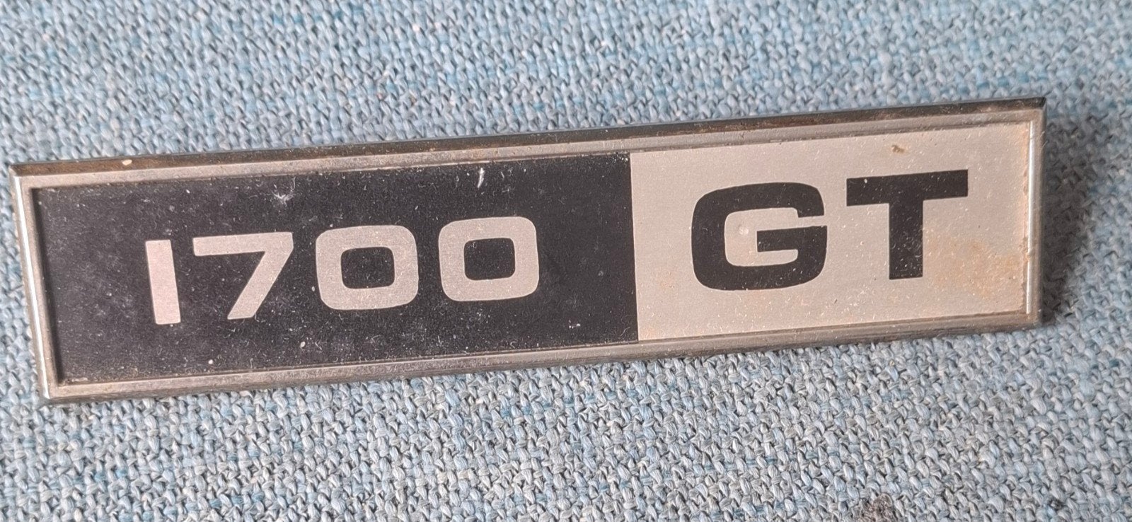 Ford 1700 GT Embleem - Origineel Onderdeel, Ophalen of Verzenden, Gebruikt, Ford