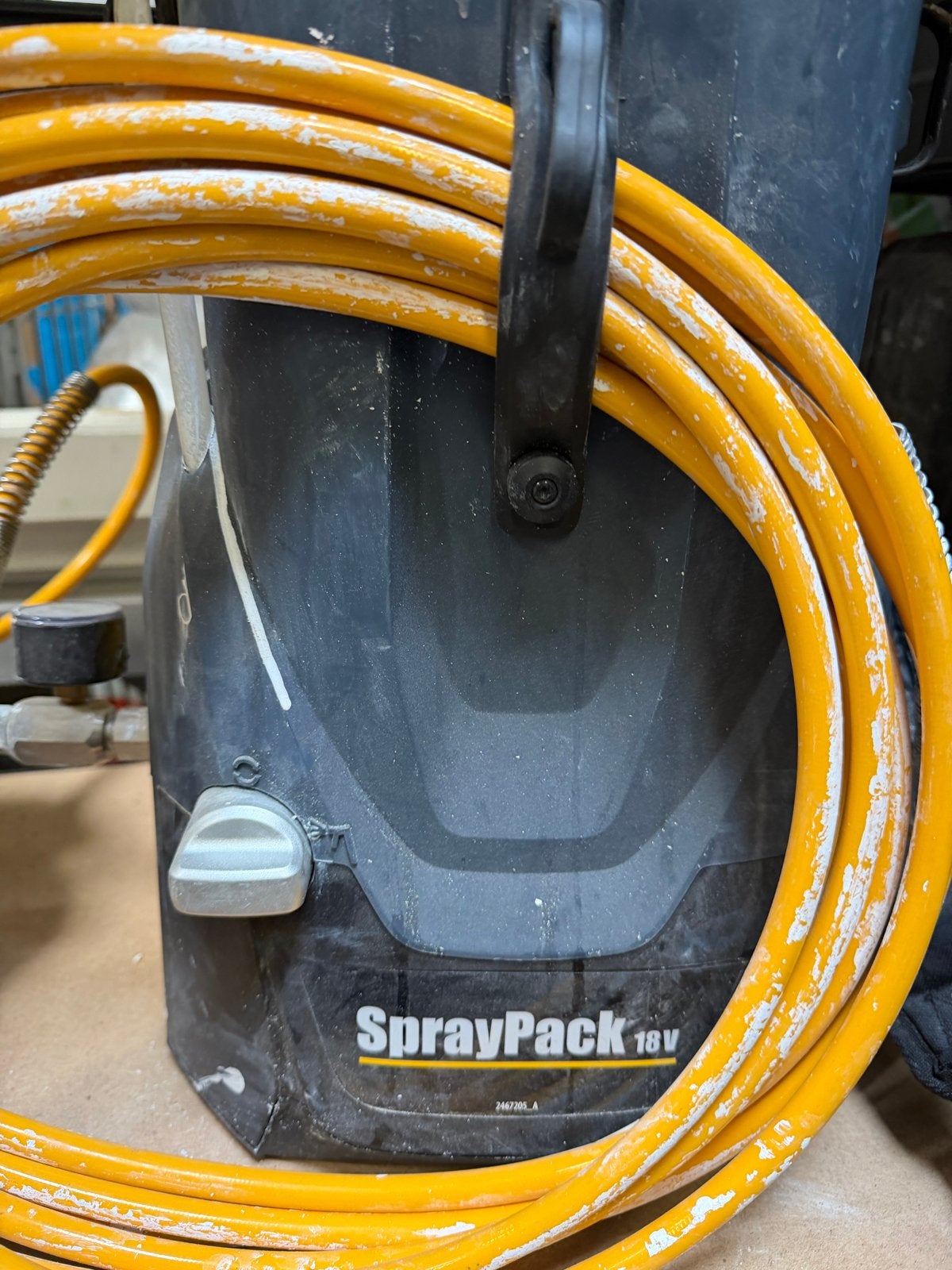 Graco SprayPack 18V Verfspuit - Gebruikt, Doe-het-zelf en Verbouw, Ophalen of Verzenden, Gebruikt, Verfspuit of Verfpomp