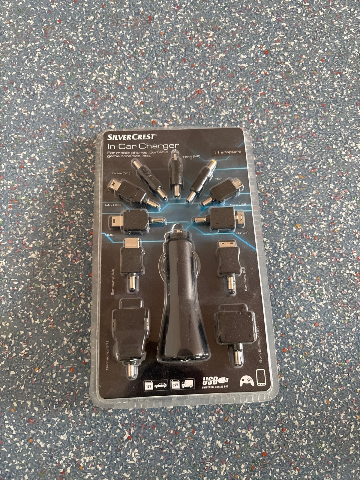 SilverCrest In-Car Charger met 11 Adapters, Ophalen of Verzenden, Nieuw