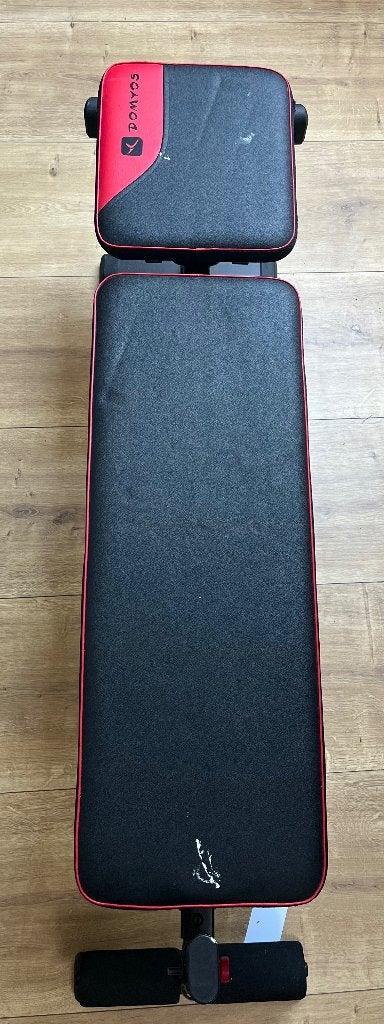 Decathlon Domyos - Opvouwbare fitnessbank, Ophalen, Benen, Gebruikt, Overige typen