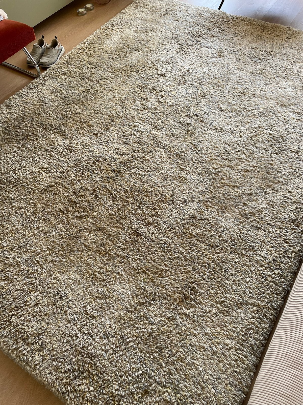 Brinker Salsa Vloerkleed - Wol - 200x300 cm, Ophalen, Gebruikt, Beige, 200 cm of meer