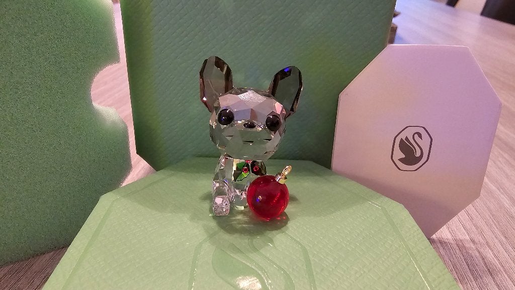 Swarovski Franse Bulldog! NIEUW!, Ophalen of Verzenden, Nieuw, Figuurtje