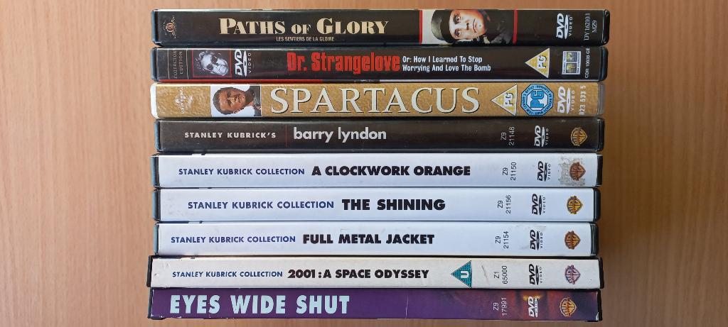 9 Films van Stanley Kubrick in 1 koop, Vanaf 16 jaar, Verzenden, Zo goed als nieuw, Overige gebieden