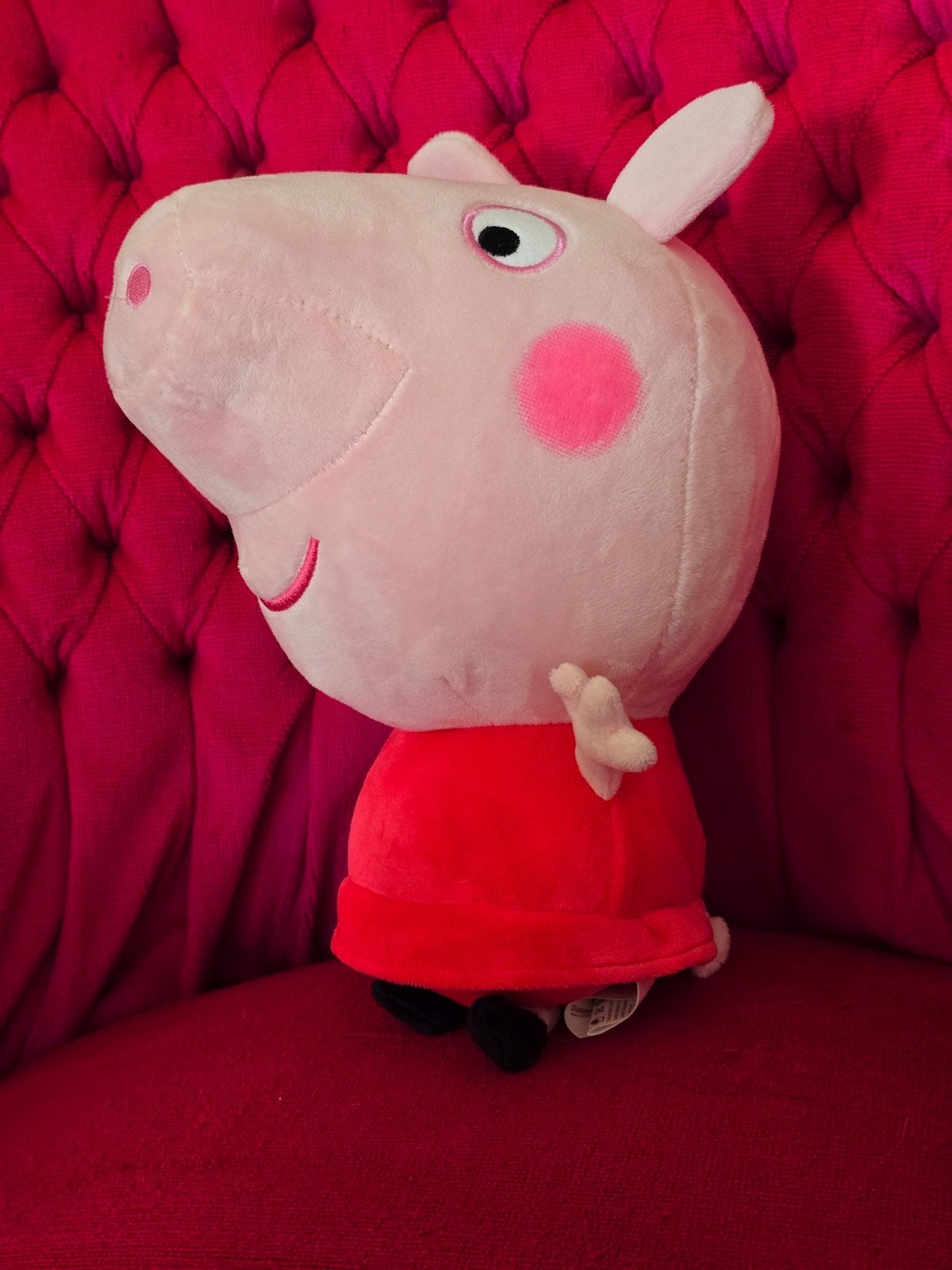 Peppa Pig Knuffel, Overige merken, Overige typen, Ophalen of Verzenden, Middelgroot (20 tot 80 cm)