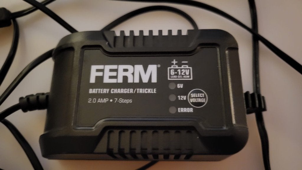 Ferm Acculader/Druppellader BCM1023, Ophalen, Nieuw