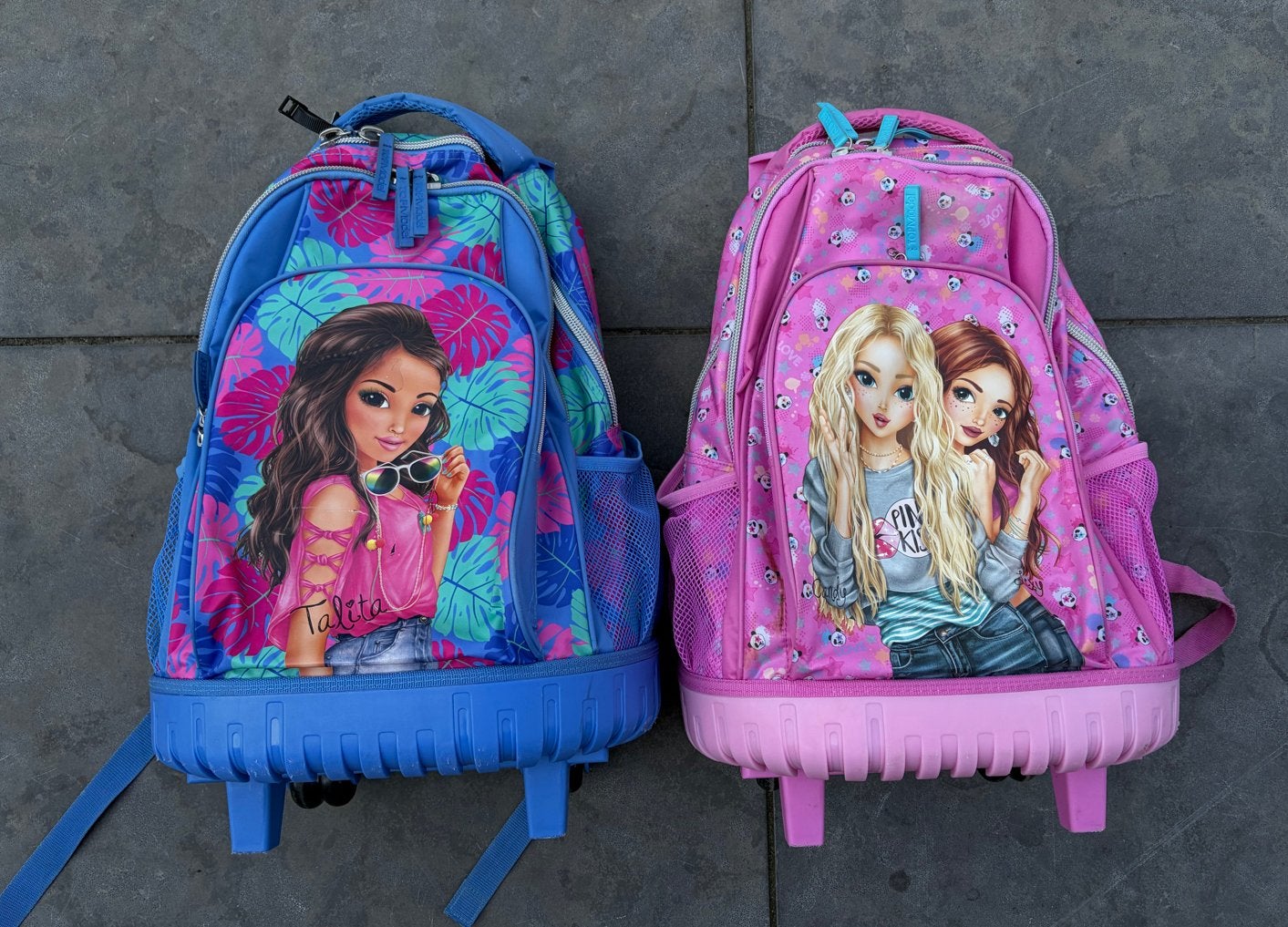 TOPModel Trolley Rugzakken - Set van 2, Overige kleuren, Rugtas, 40 tot 50 cm, Ophalen of Verzenden