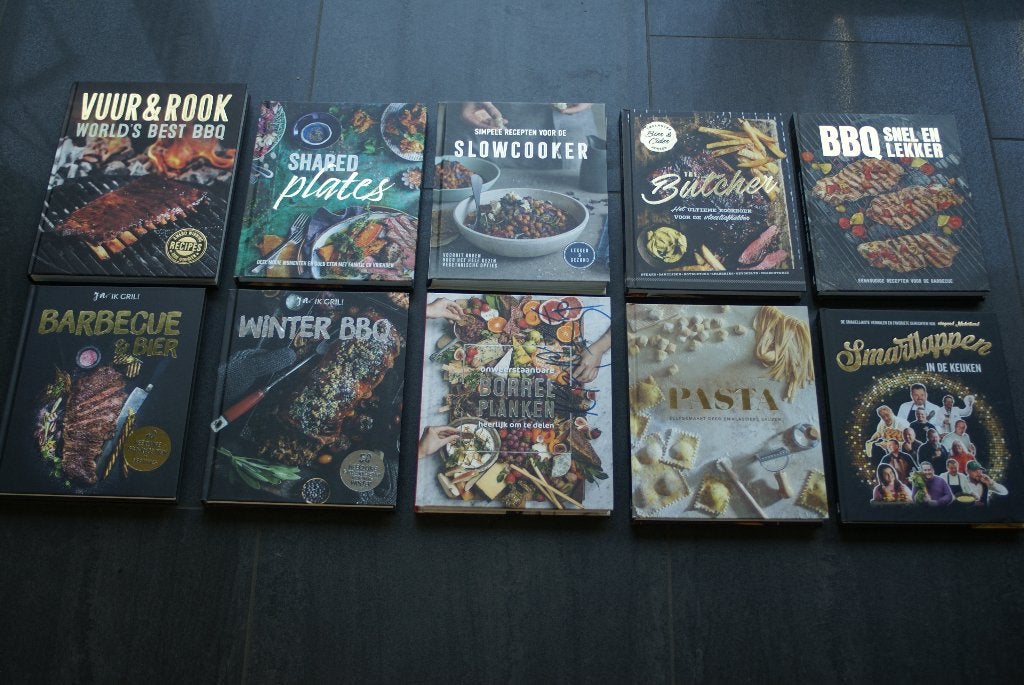 DIVERSE KOOK EN BBQ PASTA BOEKEN..... hardcovers, Boeken, Ophalen of Verzenden, Zo goed als nieuw