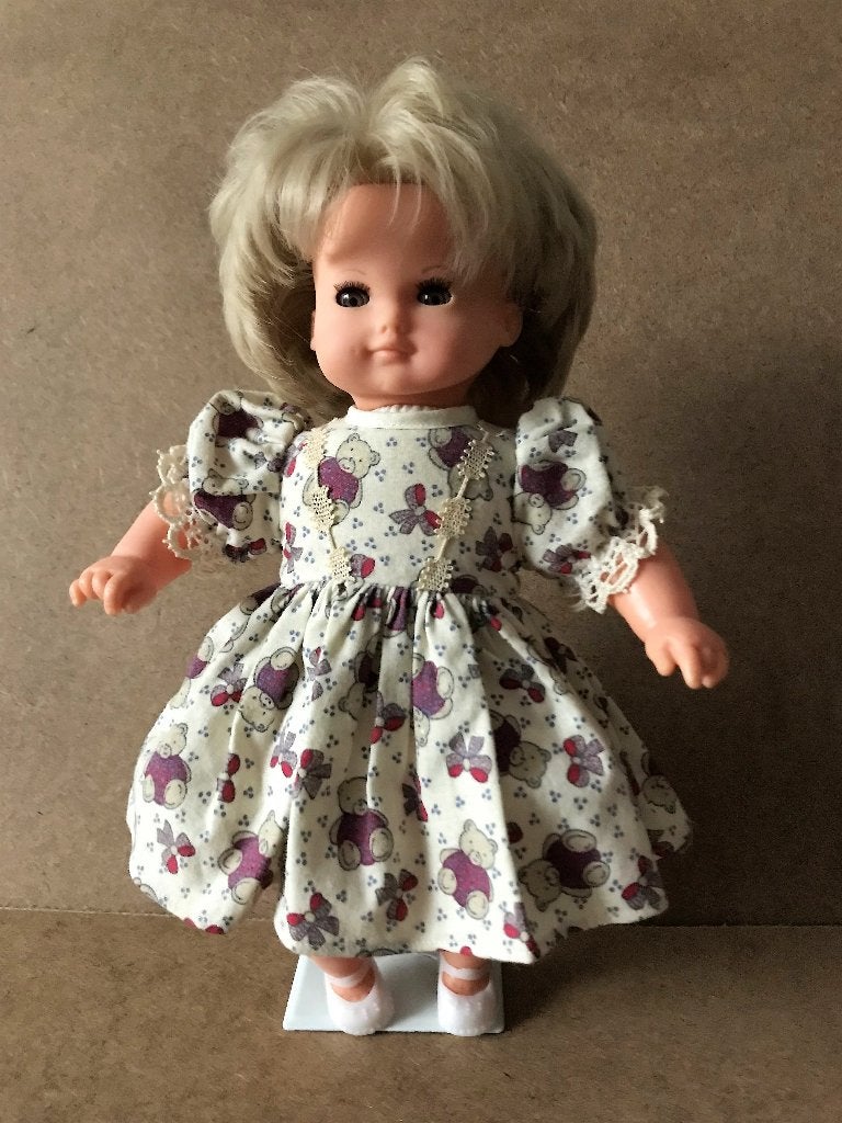 Vintage Edmund Knoch Pop 31 cm, Ophalen of Verzenden, Zo goed als nieuw, Pop