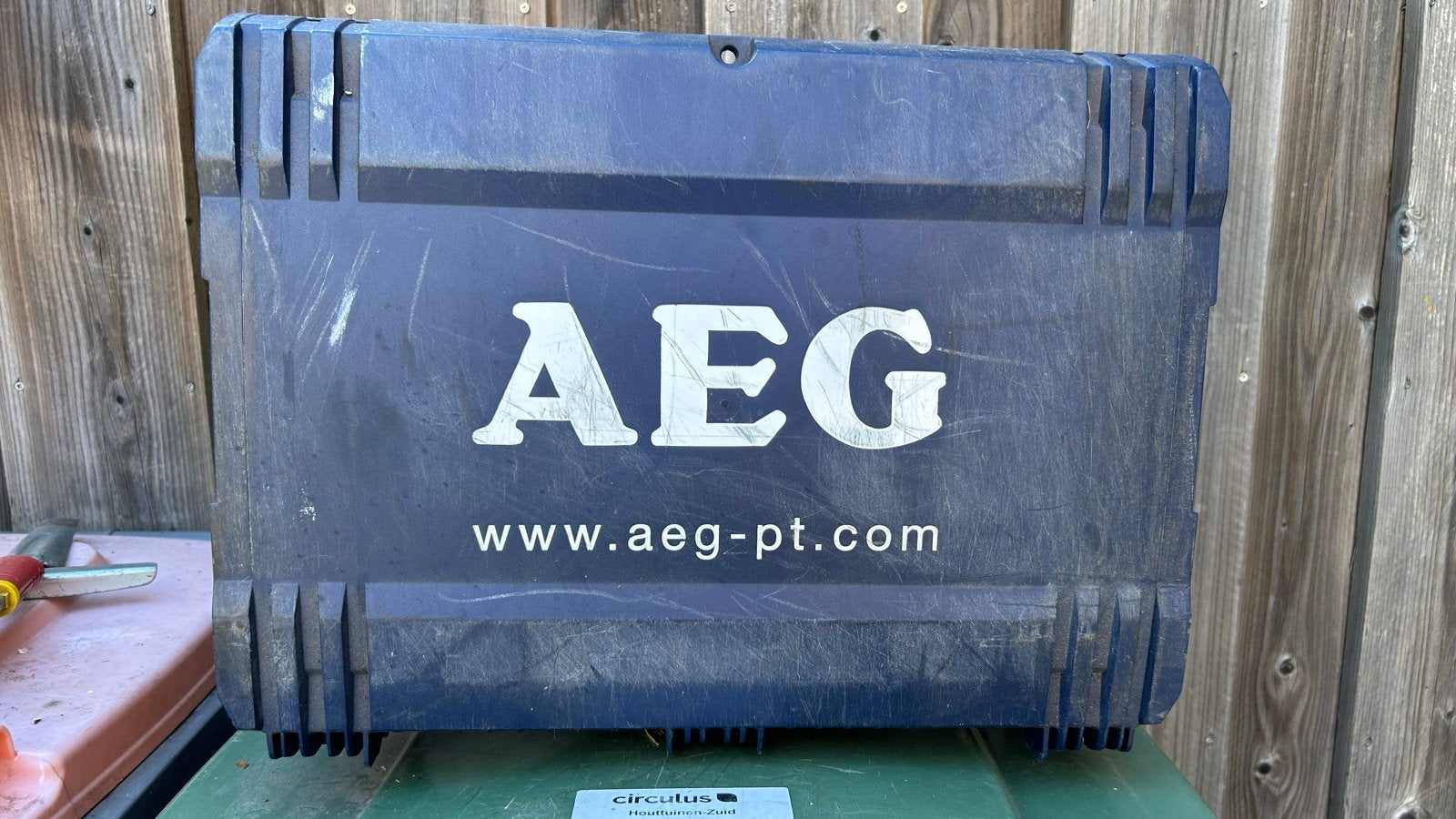 AEG Boorhamer 670W - 2.7J in koffer, Ophalen, Boor- en/of Breekhamer, Klopboormechanisme, Gebruikt