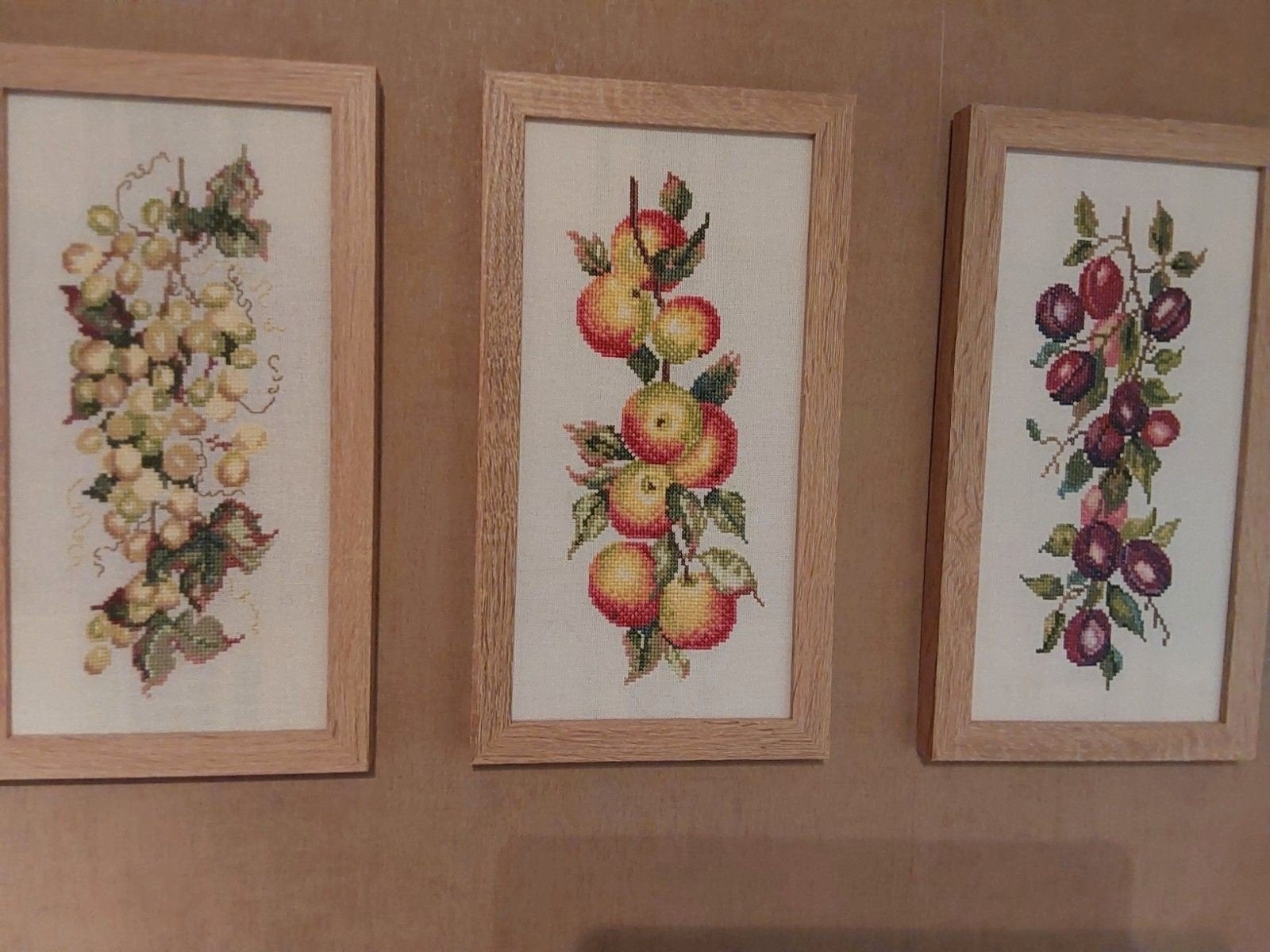 3 borduurpatronen met restgaren van Lanarte, Hobby en Vrije tijd, Borduren en Borduurmachines, Ophalen of Verzenden, Patroon