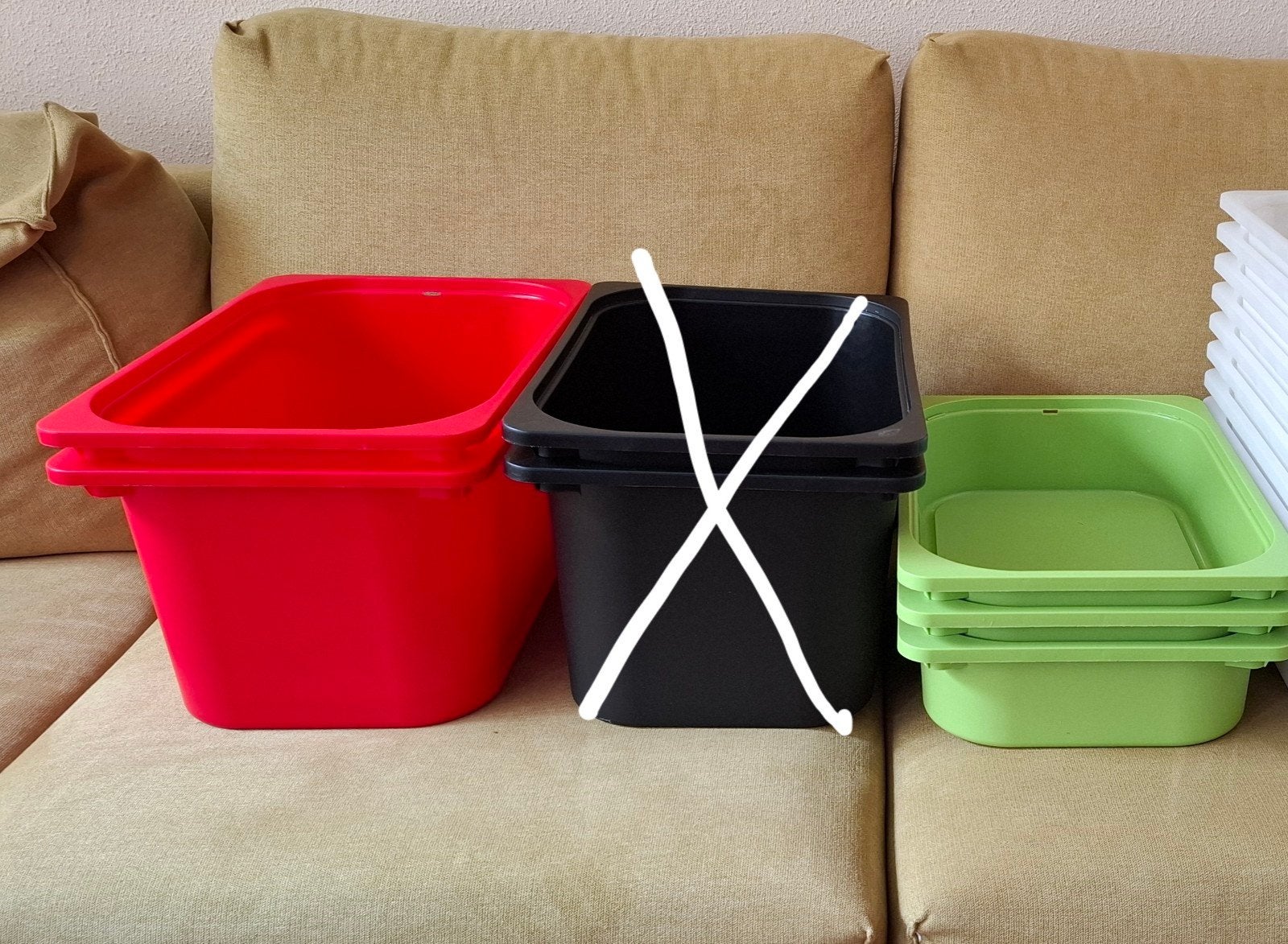 Ikea Trofast bakken en planken, Ophalen, Minder dan 50 cm, 75 tot 100 cm, 90 tot 105 cm