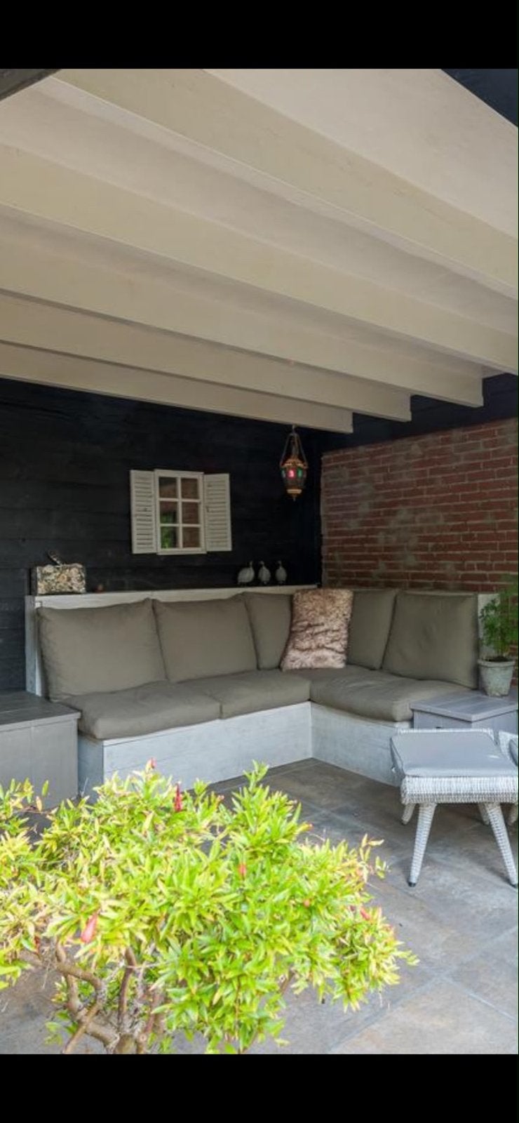 Loungeset kussens, Ophalen, Gebruikt