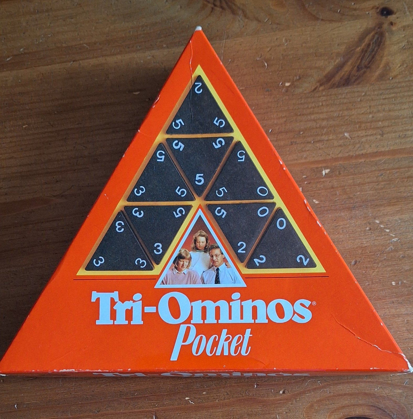 Tri-Ominos Pocket Spel Compleet in zeer nette staat, Ophalen, Zo goed als nieuw