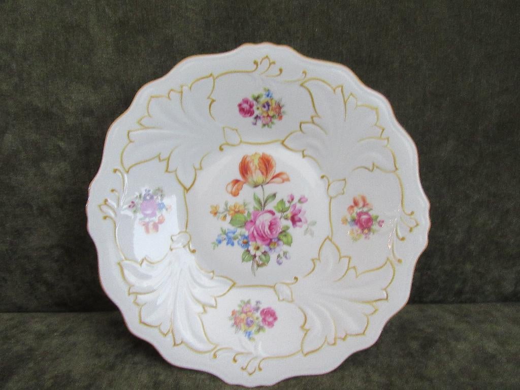 Weimar schaal/sierbord Jutta, 24 cm., Gebruikt, Overige typen, Ophalen of Verzenden, Overige stijlen