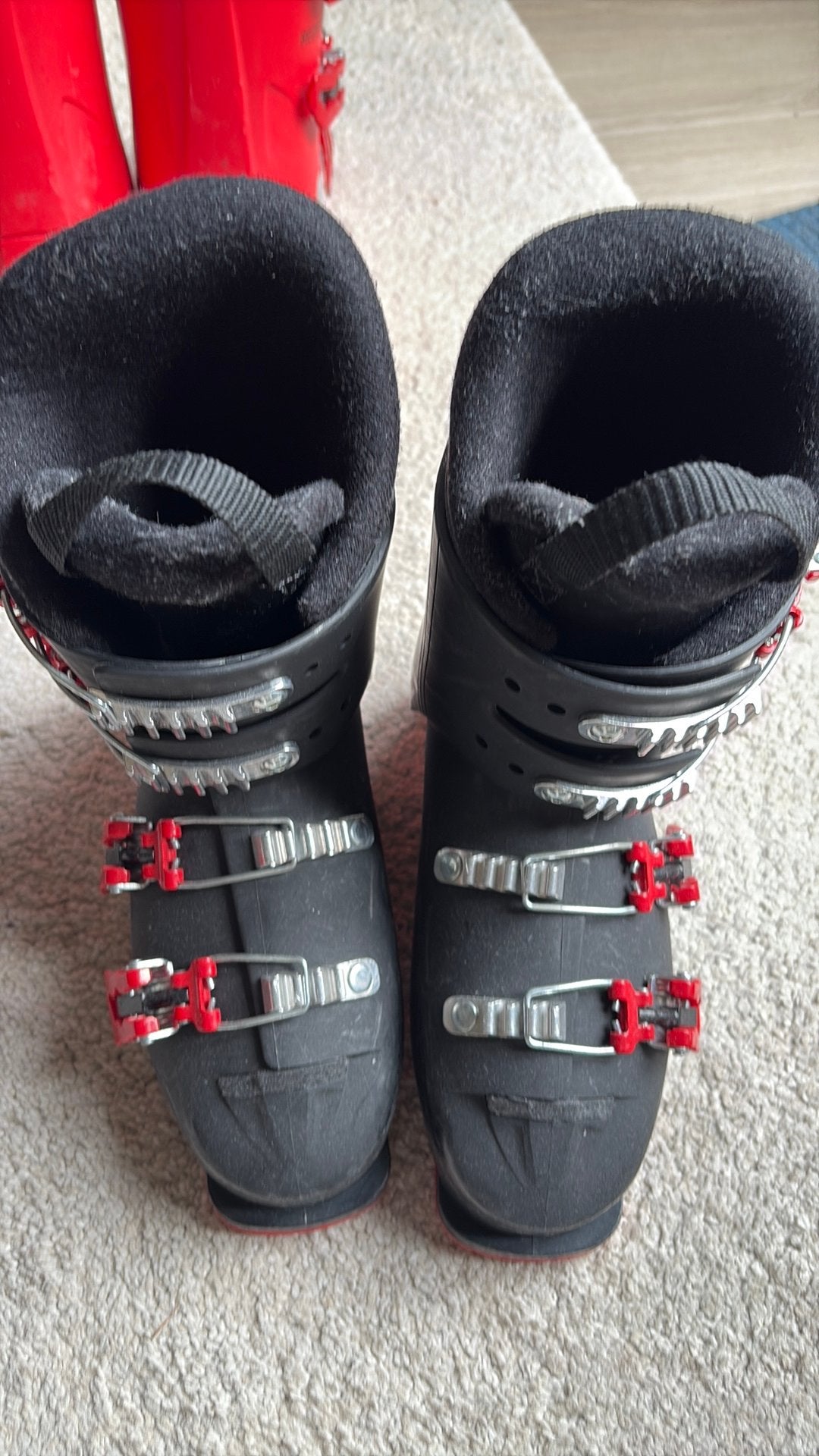 Skischoenen maat 24.0/24.5, Sport en Fitness, 160 tot 180 cm, Gebruikt, Schoenen, Salomon