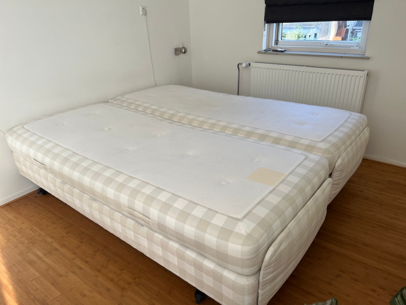 Hastens Adjustable, Ophalen, Gebruikt, 210 cm, Tweepersoons