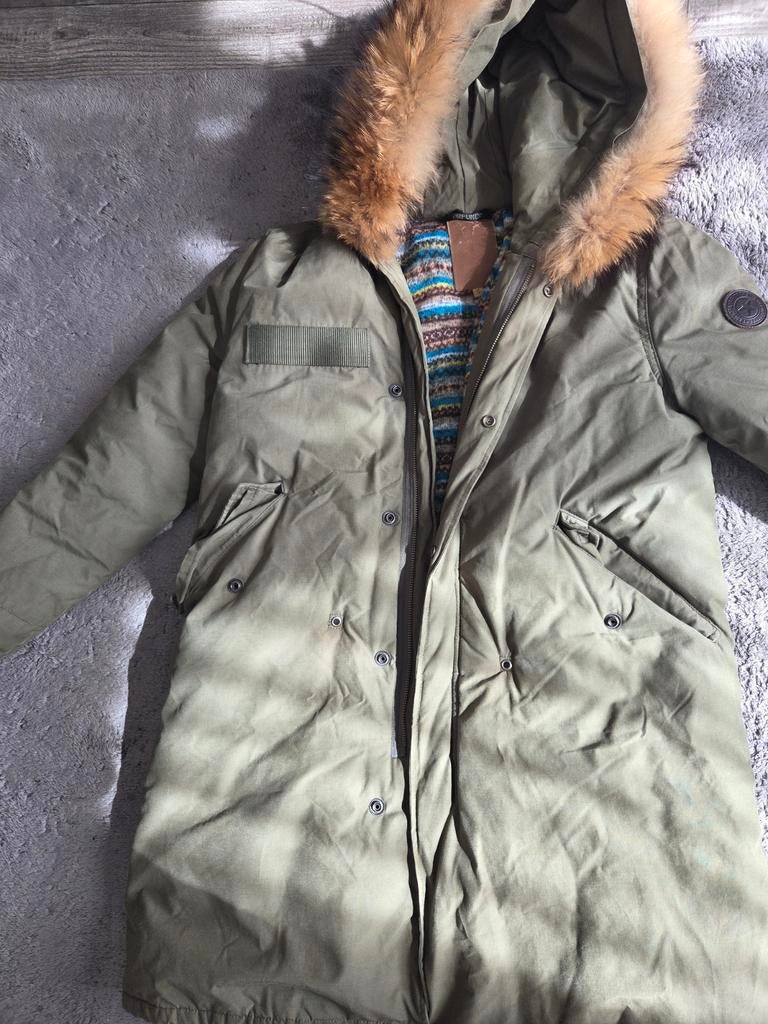 Airforce jas donkergroen maat S, Kleding | Dames, Ophalen of Verzenden