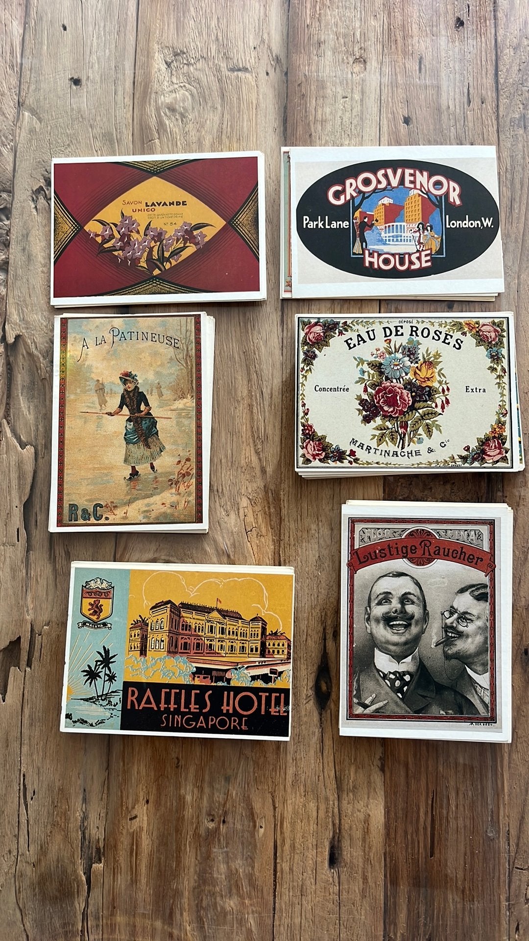 Partij Vintage Ansichtkaarten - Retrograph (ruim 80 stuks), Verzamelen, Ophalen of Verzenden