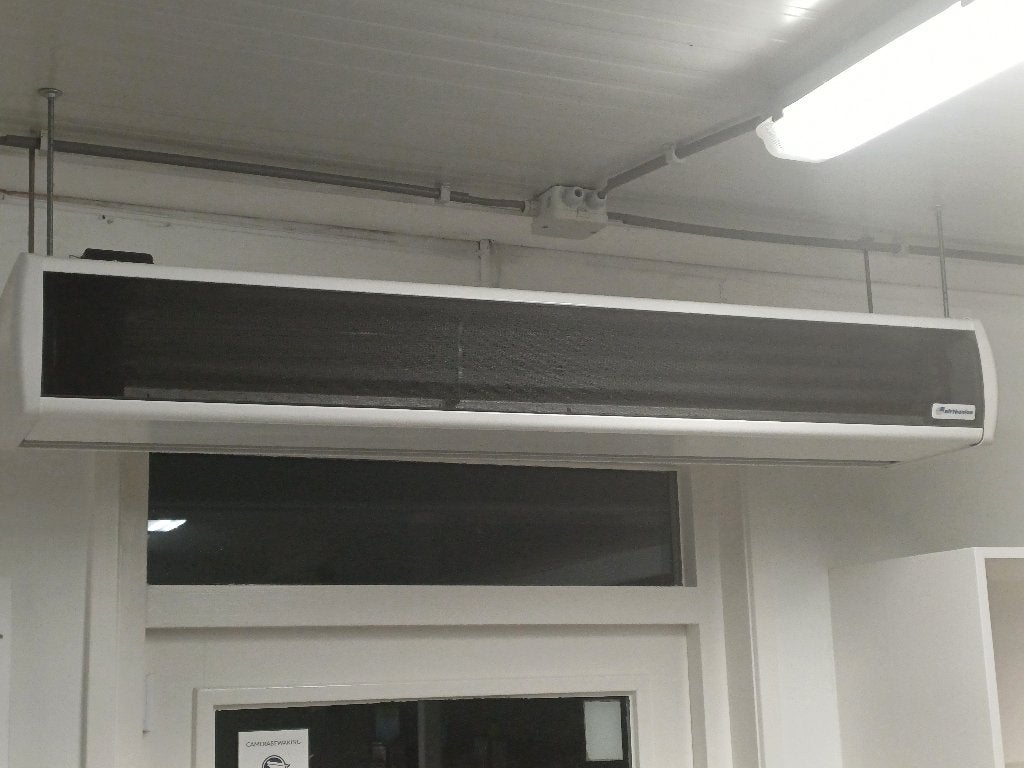 luchtgordijn 150 cm, Ophalen, 30 tot 80 cm, Gebruikt, Overige typen