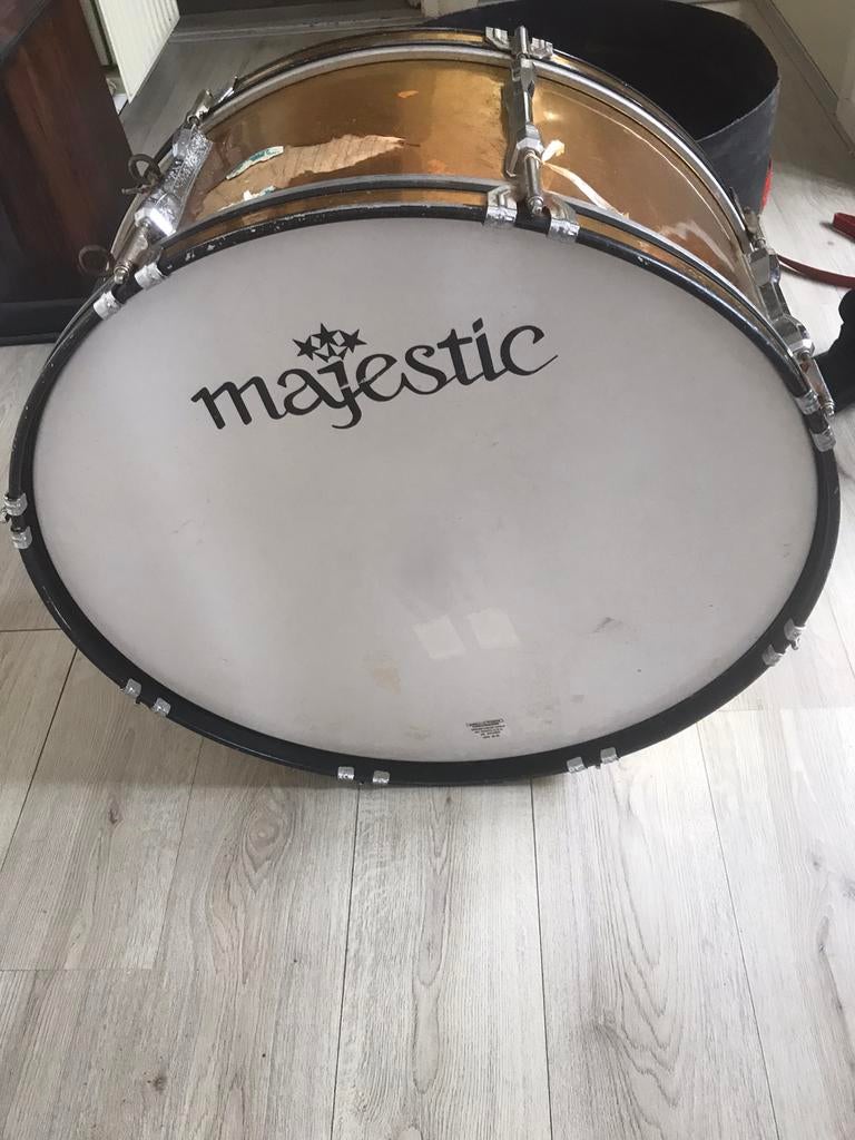 Base Drum Majestic, Muziek en Instrumenten, Ophalen, Gebruikt, Overige merken