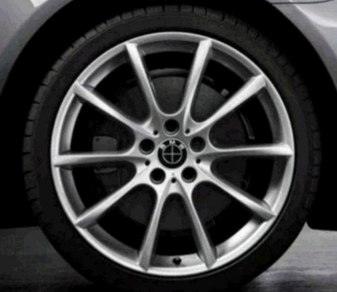 Set nieuwe All Black BMW naafdoppen 68 mm, Verzenden