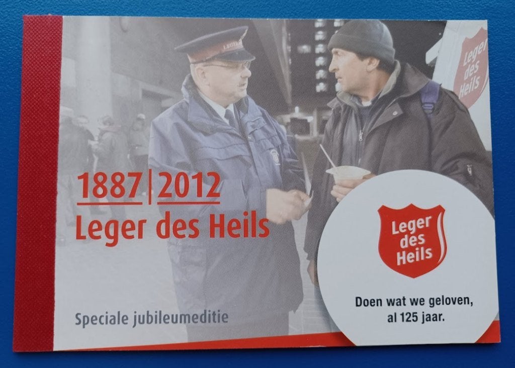 Persoonlijk Postzegelboekje 16 - Leger des Heils 2012, Postzegels en Munten, Verzenden, Na 1940, Postfris
