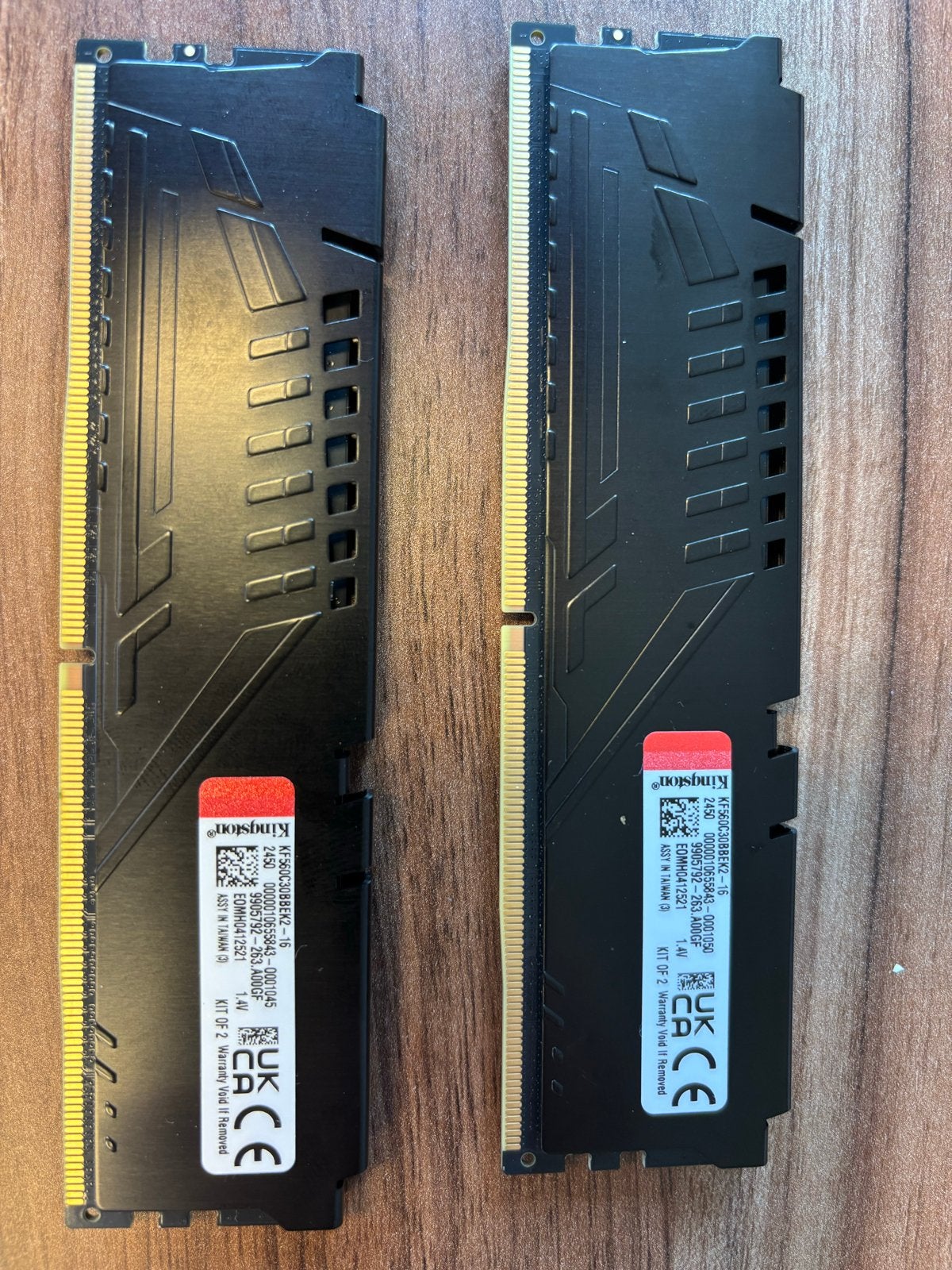 Kingston FURY Beast 16GB (2x8GB) DDR5 6000MHz CL30 RAM, Ophalen of Verzenden, Zo goed als nieuw, Desktop, DDR5
