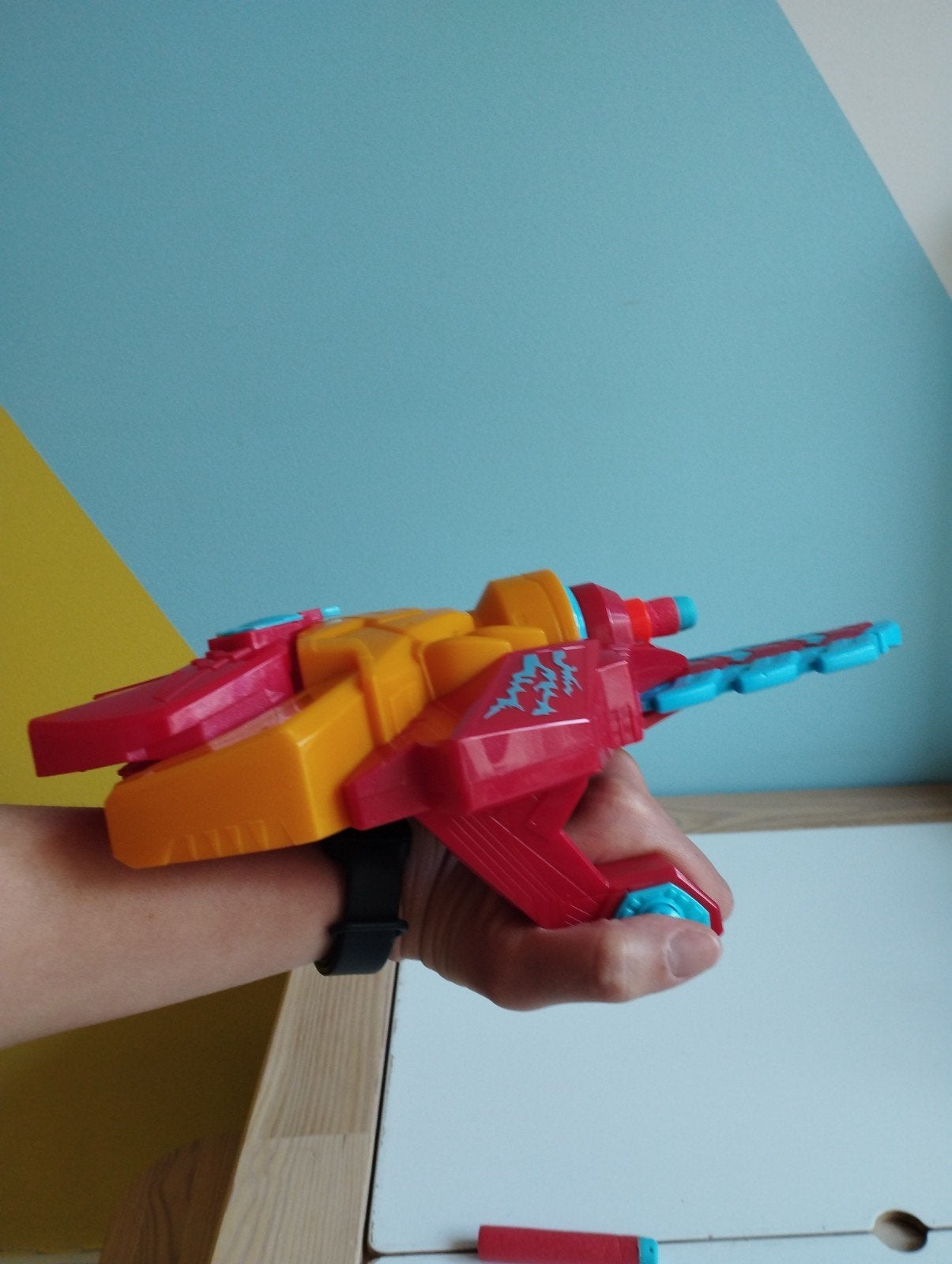 Nerf gun Iron Man schietarm Marvel, Ophalen, Zo goed als nieuw